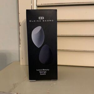 𝅺eliana Badro luxury beauty sponges two pack.